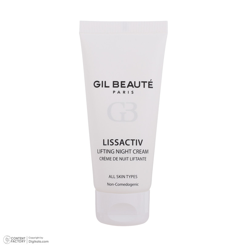 کرم ضد چروک ژیل بوته مدل LissactivNight حجم 40 میلی لیتر