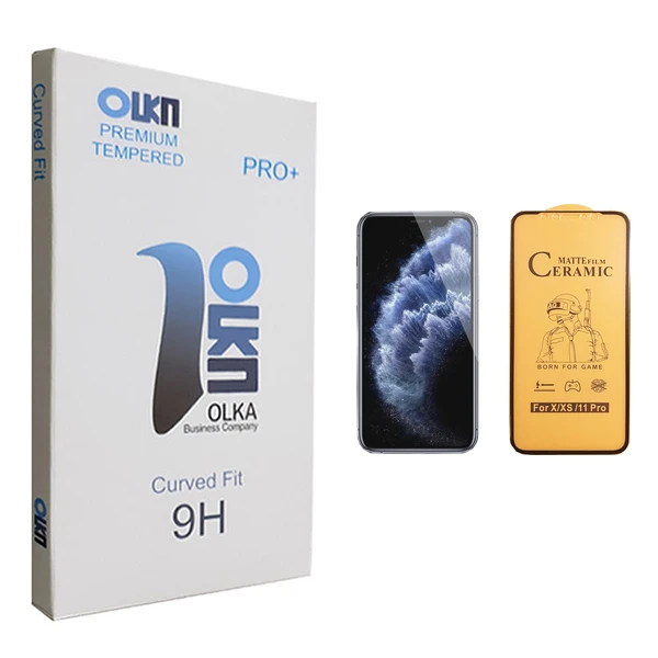 محافظ صفحه نمایش سرامیکی الکا مدل +PRO مناسب برای گوشی موبایل اپل iPhone 11 Pro