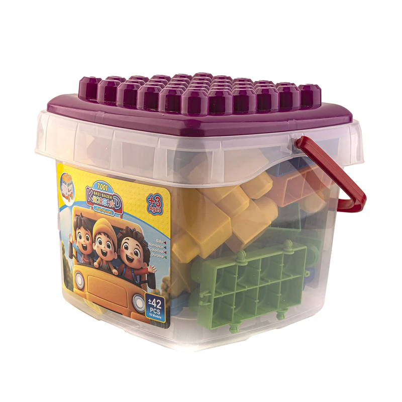 ساختنی مدل 42 تکه خرسندکد7001