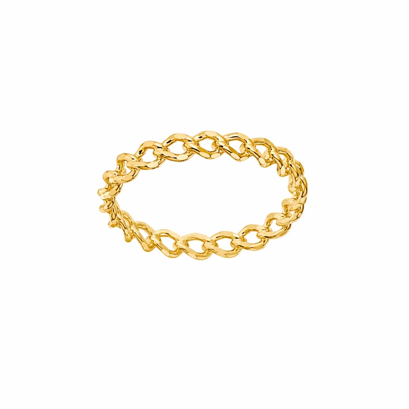 انگشتر طلا 18 عیار زنانه با طرح کارتیه مان گالری کد RN01-0048254