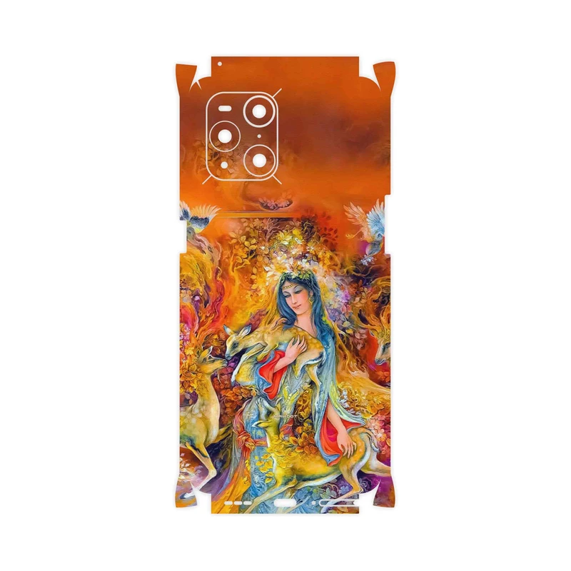 برچسب پوششی ماهوت مدل Persian miniature 2-FullSkin مناسب برای گوشی موبایل اپو Find X3 Pro