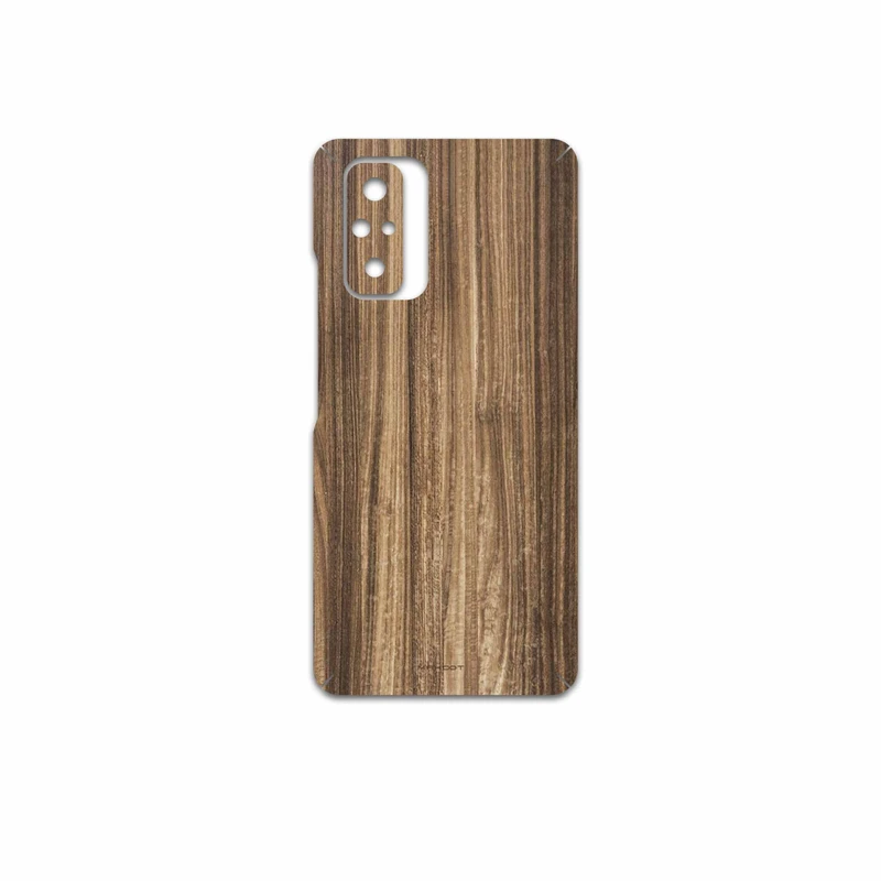 برچسب پوششی ماهوت مدل Light-Walnut-Wood مناسب برای گوشی موبایل شیائومی Redmi Note 10 Pro