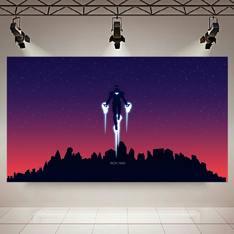 تابلو بوم طرح Iron man کد AR4080