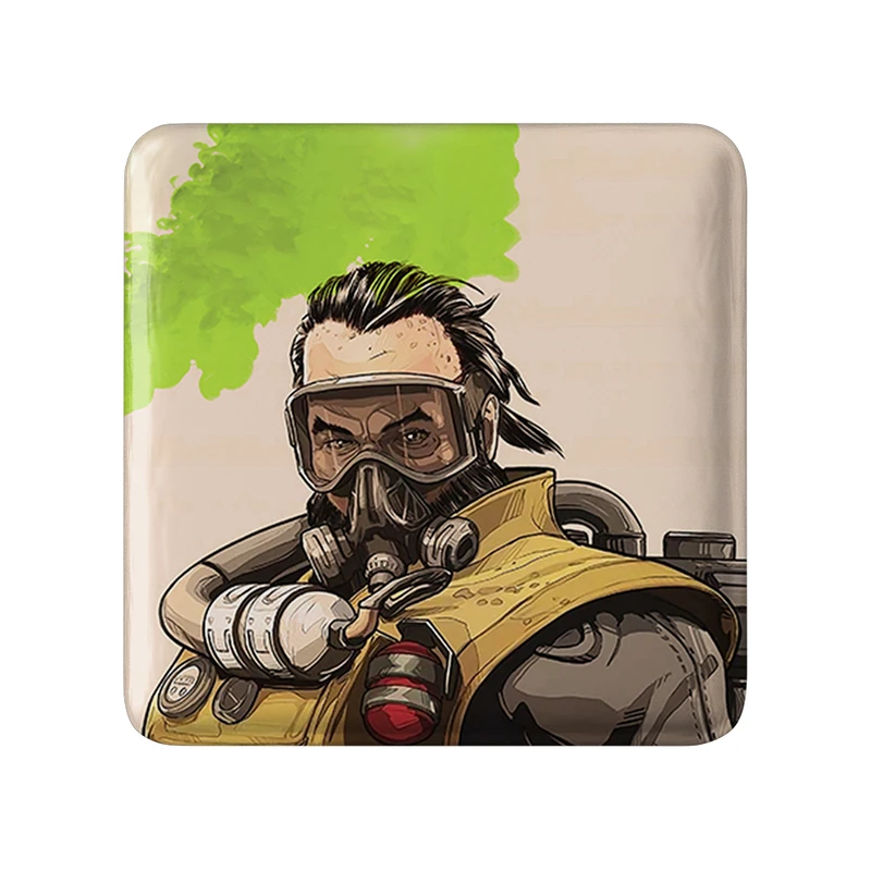 مگنت خندالو طرح caustic  ایکس لجند مدل مربعی کد 30961