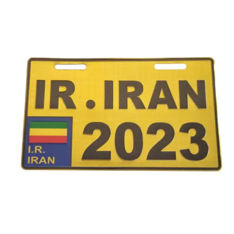 پلاک تزئینی دوچرخه طرح IRAN