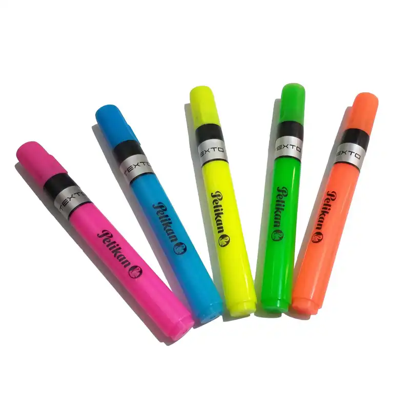 ماژیک علامت گذار پلیکان مدل Perfect بسته 6 عددی