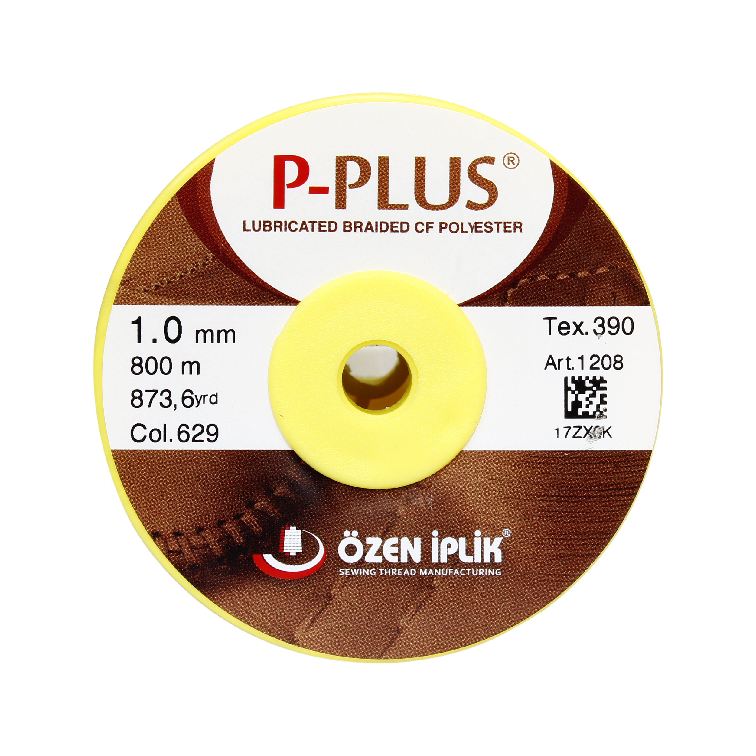 نخ بافت چرم اوزن ایپلیک مدل P-PLUS کد 629 سایز 1 طول 800 متری