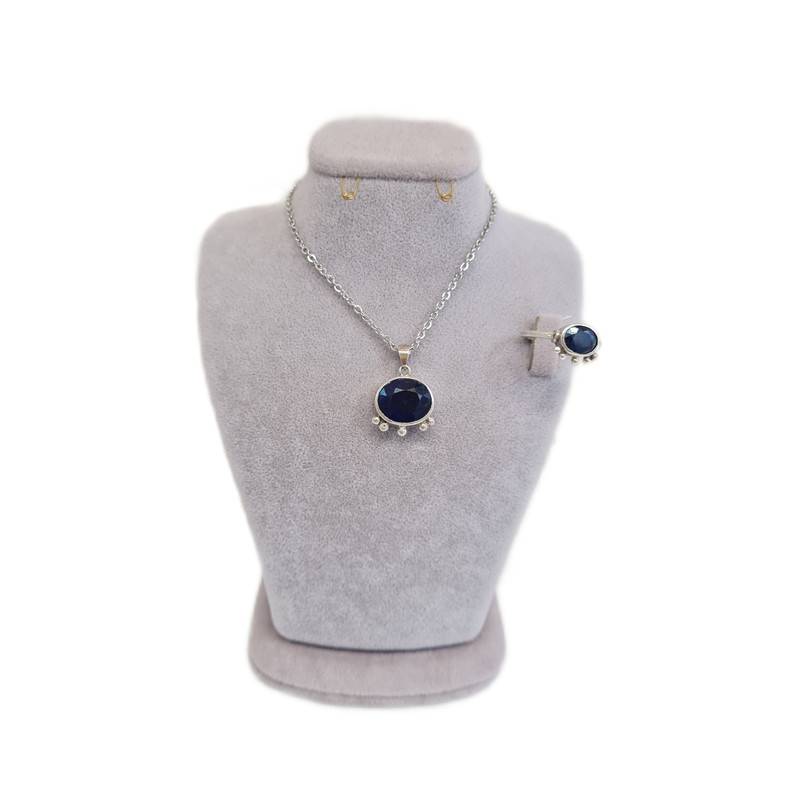 نیم ست زنانه مدل یاقوت کبود نیم ست زنانه مدل یاقوت کبود