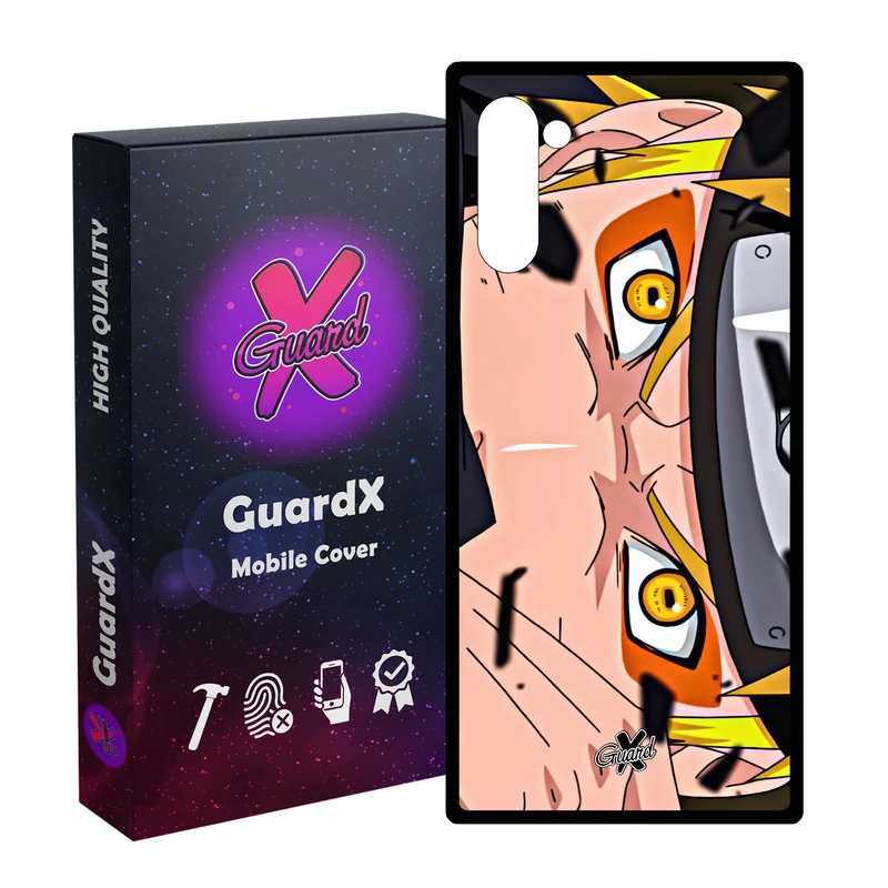 کاور گارد ایکس طرح ناروتو انیمه مدل Glass10471 مناسب برای گوشی موبایل سامسونگ Galaxy Note 10