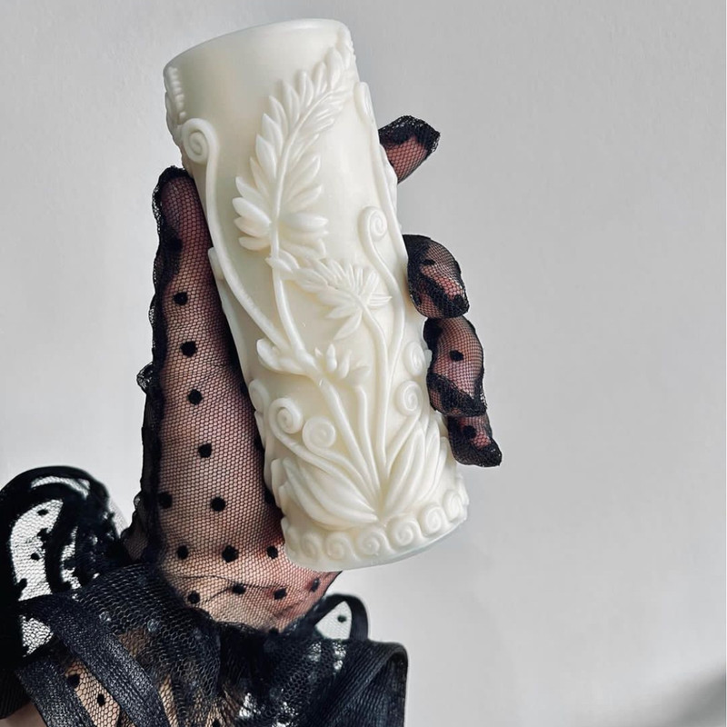 قالب شمع مدل استوانه گندم