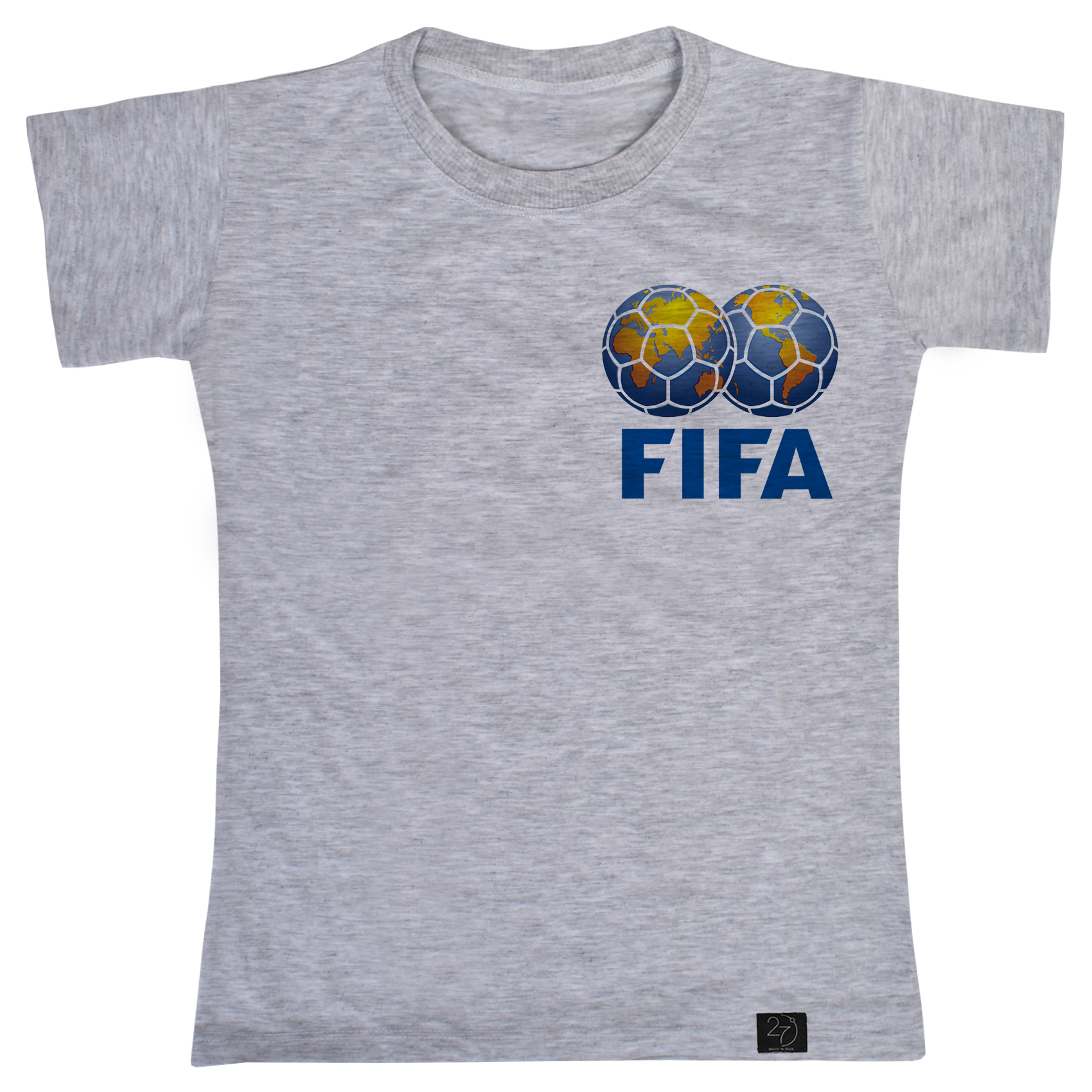 تی شرت پسرانه 27 مدل FIFA کد V106