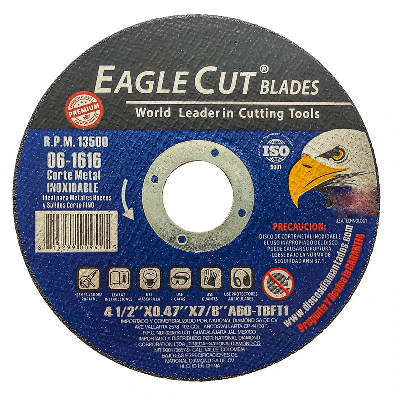 صفحه مینی برش استیل مدل عقاب کد TBFT1-25 بسته 25 عددی