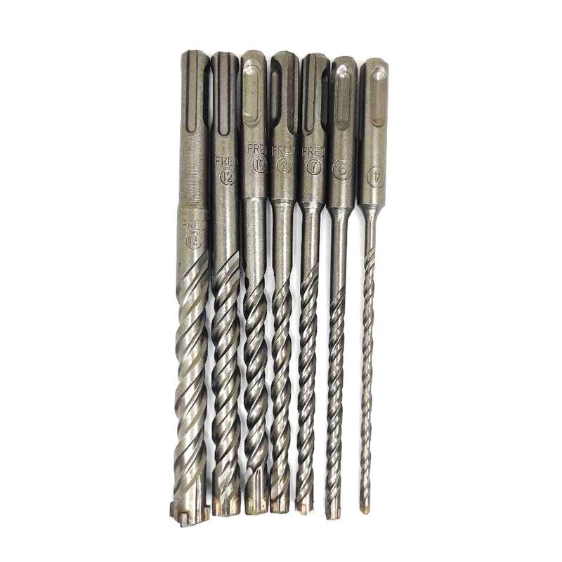 مته الماسه چهار شیار فرد کد 1295 مجموعه 7 عددی