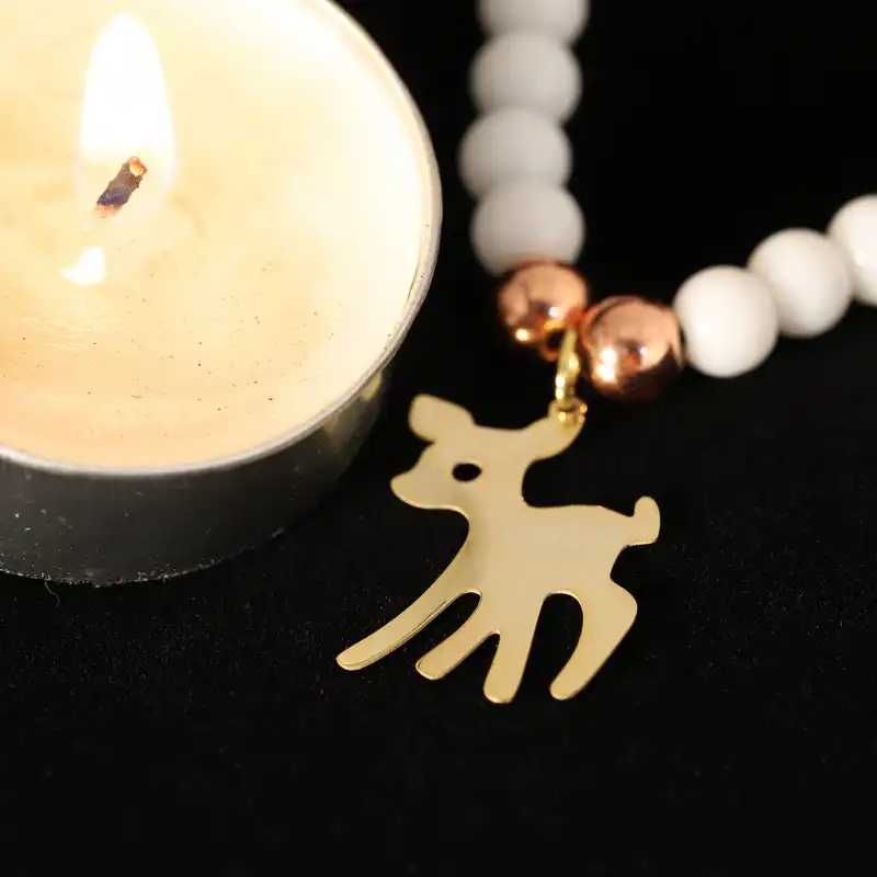 گردنبند طلا 18 عیار زنانه الن نار مدل LN10447