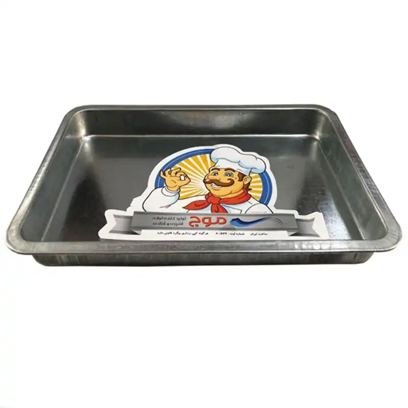 قالب شیرینی موج مدل مستطیل