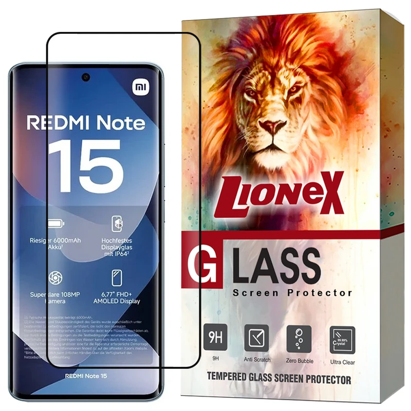 محافظ صفحه نمایش لایونکس مدل FUEL30 مناسب برای گوشی موبایل شیائومی Redmi Note 15 5G
