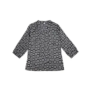 بلوز زنانه مدل یقه گره‌ای