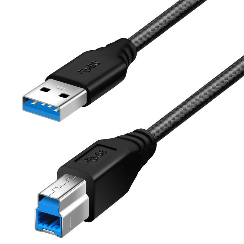 کابل رابط پرینتر USB 3.0 اچ پی مدل V3.0 طول 1.5 متر کابل رابط پرینتر USB 3.0 اچ پی مدل V3.0 طول 1.5 متر