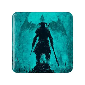 مگنت خندالو طرح بازی اسکایریم (Skyrim) مدل مربعی کد 32758