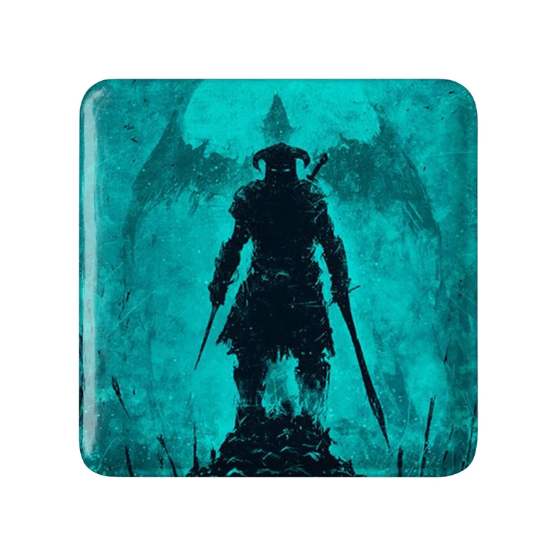 مگنت خندالو طرح بازی اسکایریم (Skyrim) مدل مربعی کد 32758