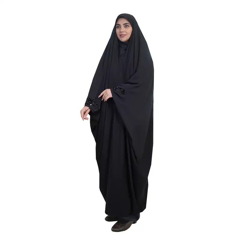 چادر عربی مدل پاپیون تاجی