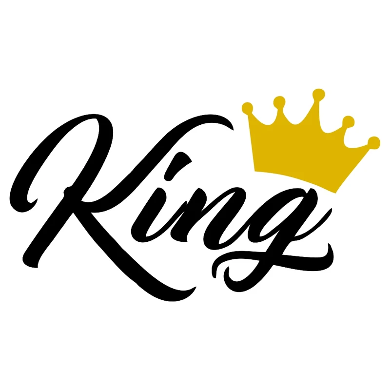 برچسب بدنه خودرو ماتریسیو طرح king کد M12