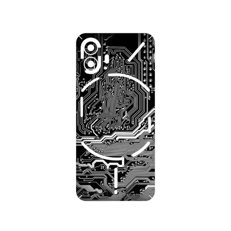 برچسب پوششی ماهوت مدل Black_Printed_Circuit_Board مناسب برای گوشی موبایل ناتینگ Phone 2