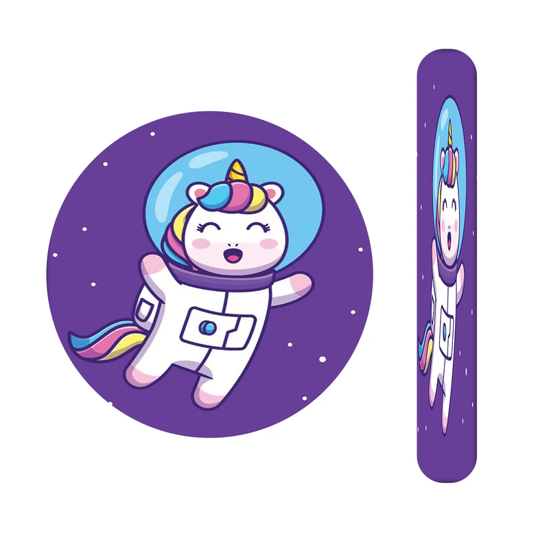  آینه آرایشی جیبی مدل تک شاخ کد540  به همراه سوهان ناخن 