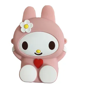 کیف دوشی بچگانه مدل سیلیکونی فانتزی خرگوش کیوت کد bunny 66