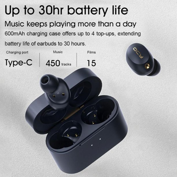 هندزفری کیو سی وای مدل SAE QCY HTss Earbuds 3