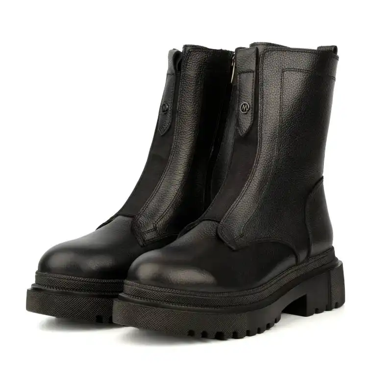 نیم بوت زنانه چرم کروکو مدل serenty