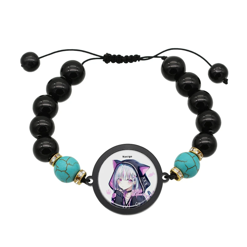 دستبند زنانه ناکسیگو مدل دختر گربه ای کد BR6935