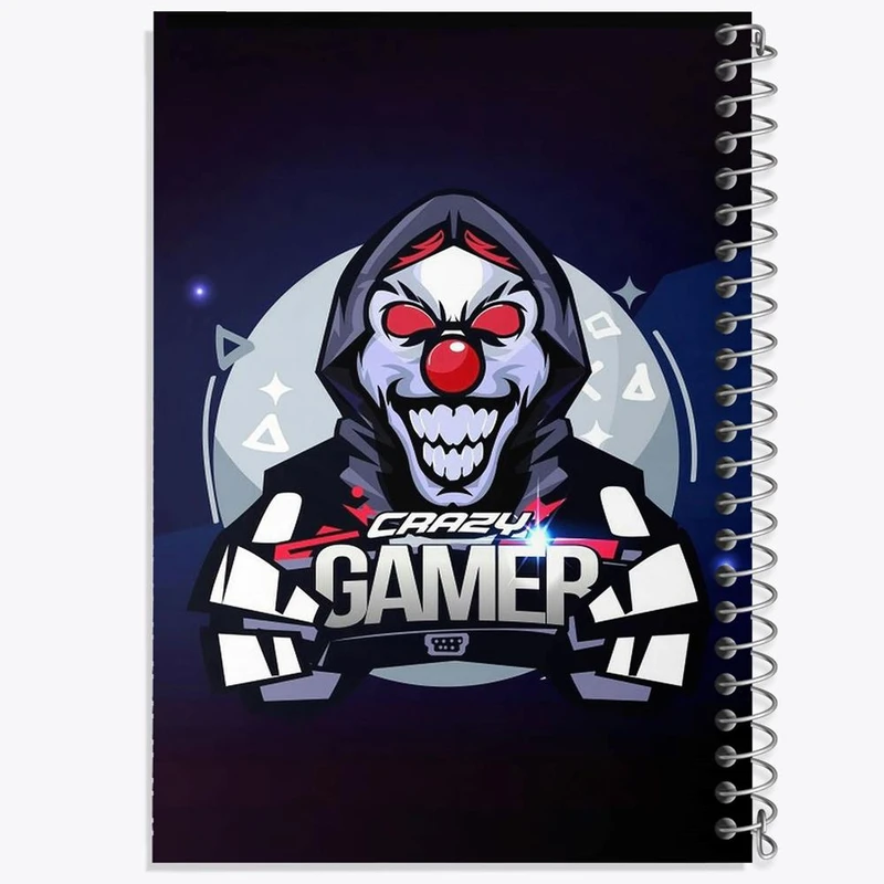 دفتر لیست خرید 50 برگ خندالو طرح گیمر Gamer کد 3900