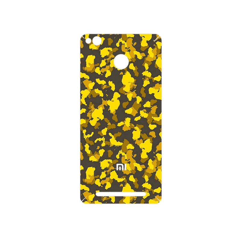 برچسب پوششی ماهوت مدل Yellow Infantry Army مناسب برای گوشی موبایل شیائومی Redmi 3 Pro
