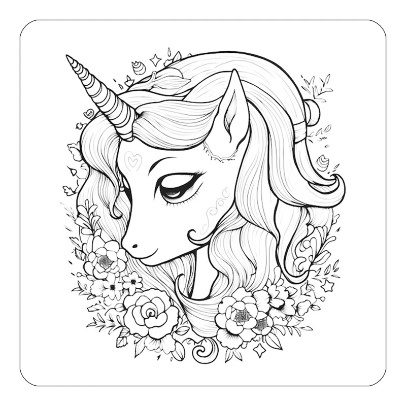 مگنت کاکتی طرح اسب تک شاخ و یونیکورن مدل mp31431