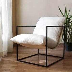 مبل راحتی تک نفره فلزی مینیمال آسه مدل آسا