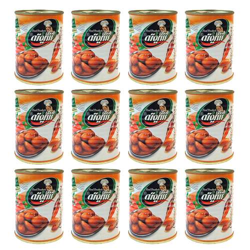 کنسرو لوبیا چیتی با سس گوجه فرنگی شیفته - 370 گرم بسته 12 عددی