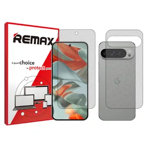 Remax Resistant model matte screen protector suitable for the Google Pixel 9 Pro XL mobile phone along with the back protector