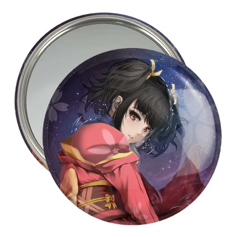 آینه جیبی خندالو مدل مومی انیمه کابانری کد 36011