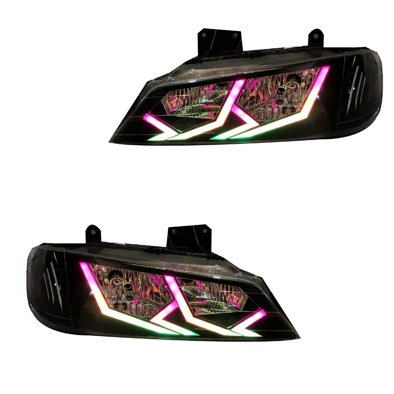 چراغ جلو خودرو گروه پژوهش صنعت مدرن مدل LMBG فولکالر مناسب برای پژو پارس بسته دو عددی