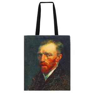 ساک دستی مدل چهره وینسنت ون گوگ کد 9395