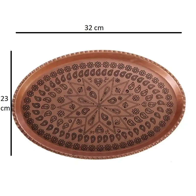 سینی مسی رضایی مدل GH کد BZI 05