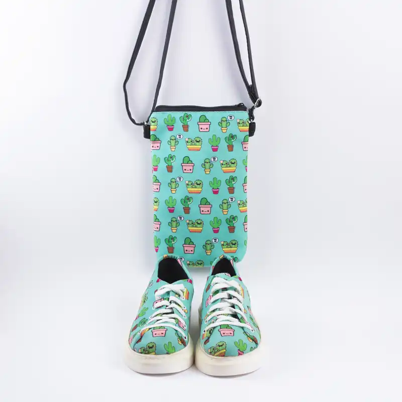 ست کیف و کفش زنانه مدل کاکتوس