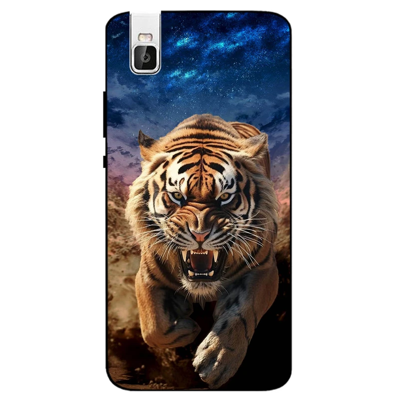  کاور مگافون طرح ببر مدل 7454 مناسب برای گوشی موبایل آنر 7i      