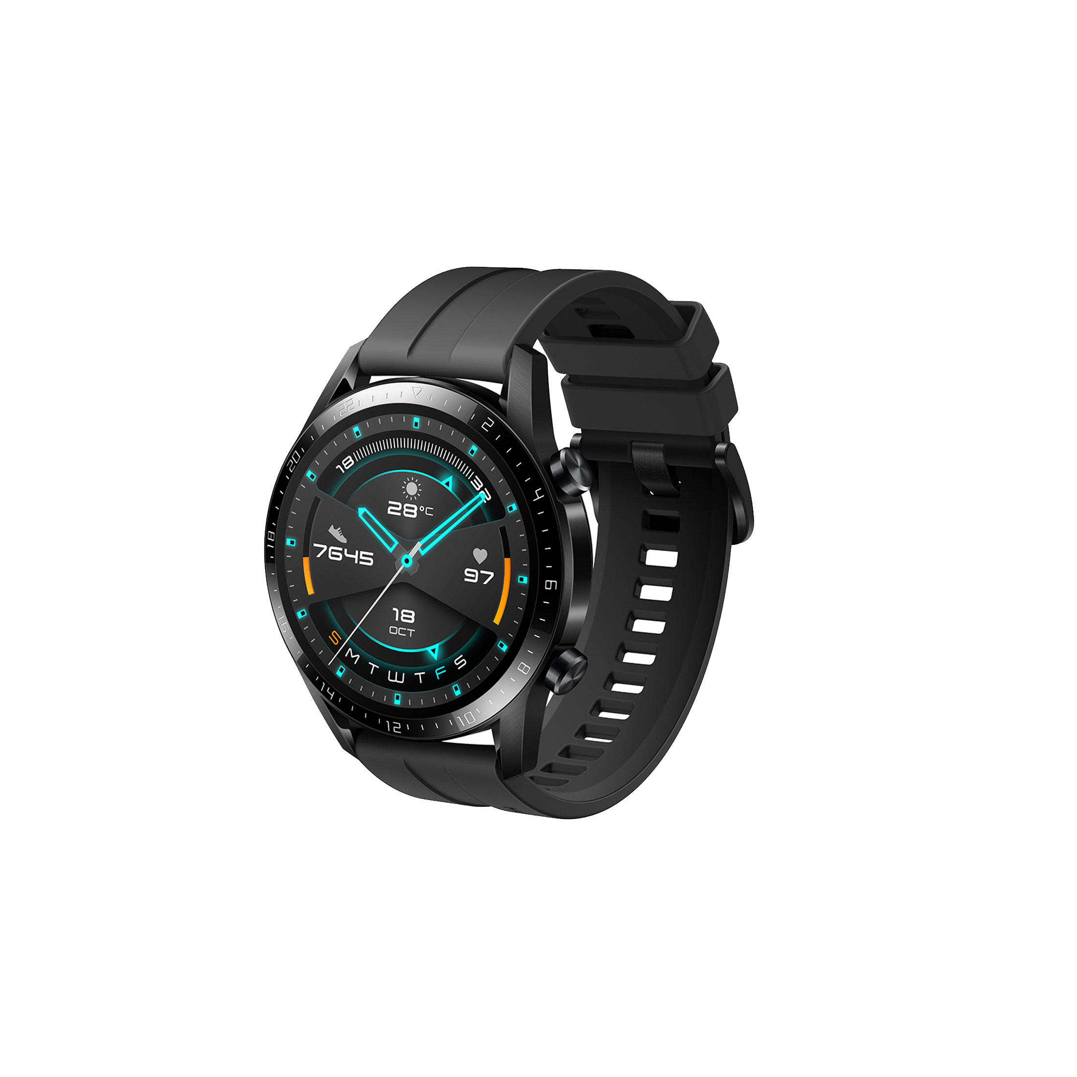 قیمت ساعت هوشمند هوآوی مدل WATCH GT 2 46 mm New Version بند سیلیکونی