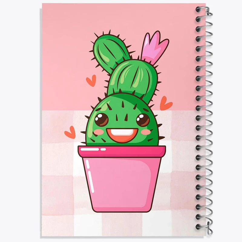 دفتر نقاشی 50 برگ خندالو مدل کاکتوس کد 25494