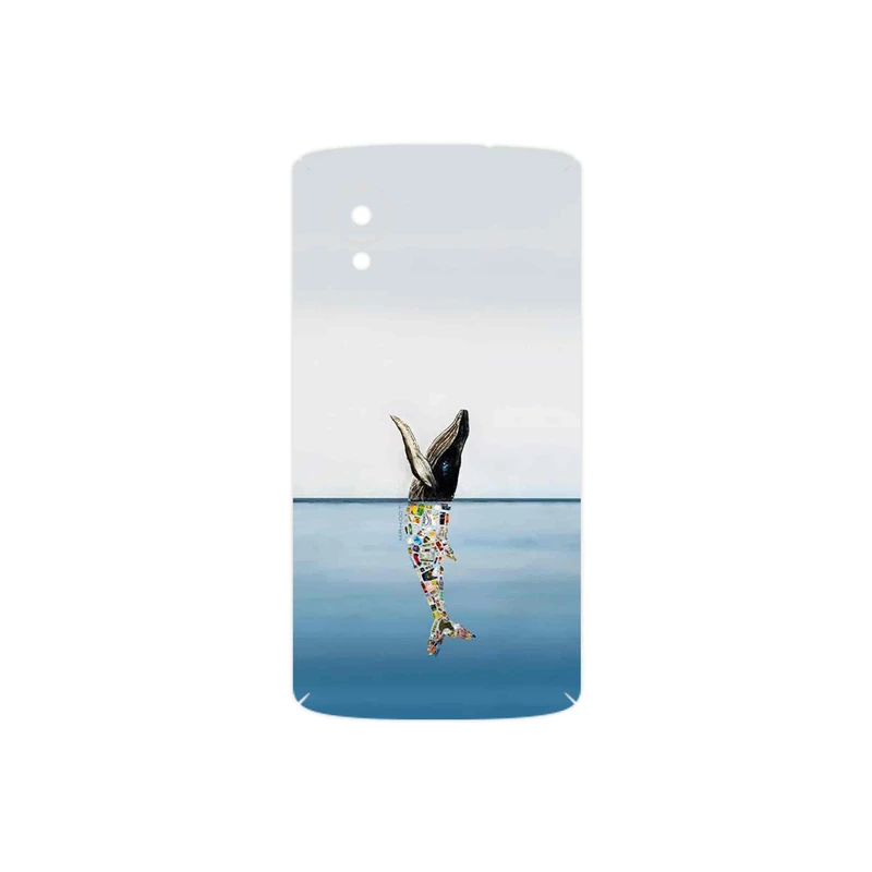 برچسب پوششی ماهوت مدل Collage of Sea Trash مناسب برای گوشی موبایل گوگل Nexus 5