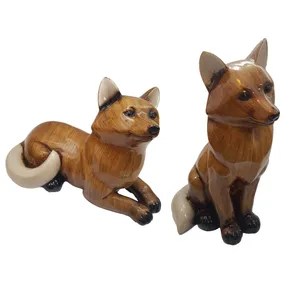 مجسمه طرح روباه مدل RM02 مجموعه 2 عددی