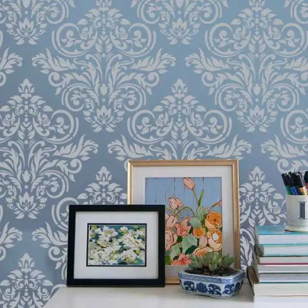 شابلون خانه نگار طرح داماسک کد 453