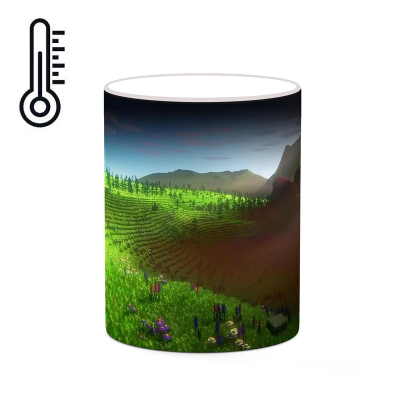 ماگ حرارتی کاکتی طرح ماینکرافت minecraft مدل mgh41429